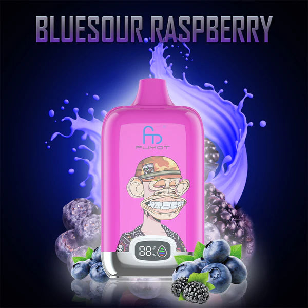 Fumot Digital Box 12000 Puffs Bluesour Raspberry