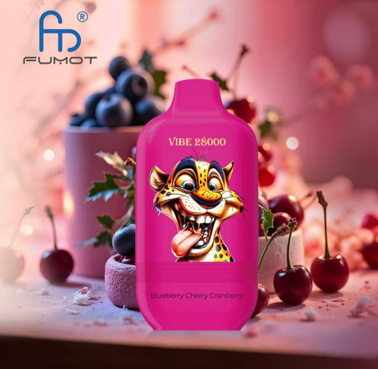 FUMOT VIBE 28000 PUFFS - Blueberry Cherry Cranberry