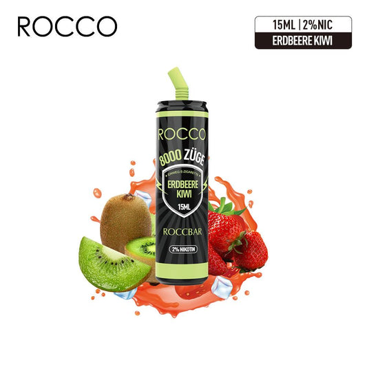ROCCO Strawberry Kiwi (8000 Puffs)