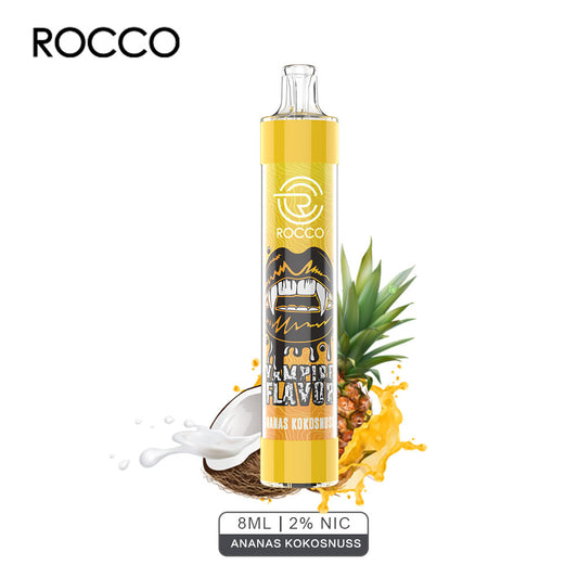 ROCCO Pineapple Coconut (4000 Puffs)