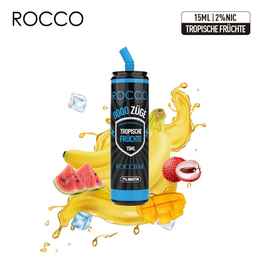 ROCCO Tropical Fruits (8000 Puffs)